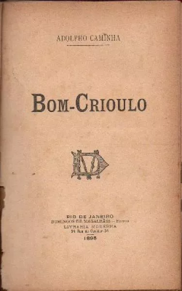 Capa de Bom-Crioulo