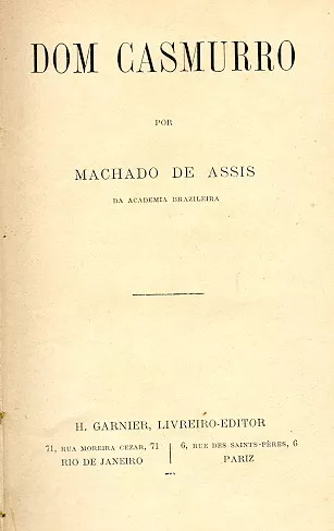 Capa de Dom Casmurro
