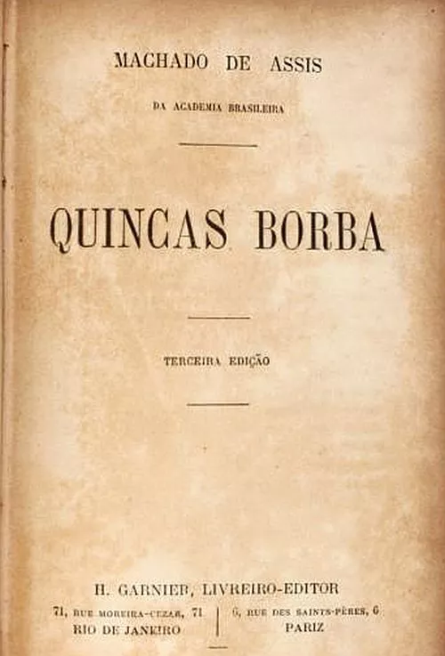 Capa de Quincas Borba