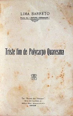 Capa de Triste Fim de Policarpo Quaresma